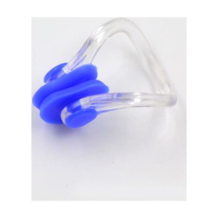 15pcs Soft Diving Surfing Comfortable Swimming Silicone Reusable Nose Clip BLUE