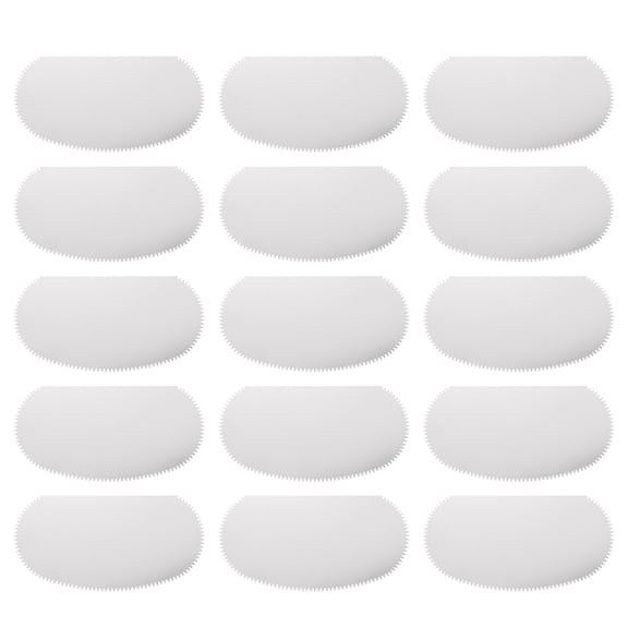 15pcs Stainless Steel Clay Scraper 3.94" Pottery Steel Clay Serrated Scraper Tool for Pottery Sculpture Ceramic DIY Crafts