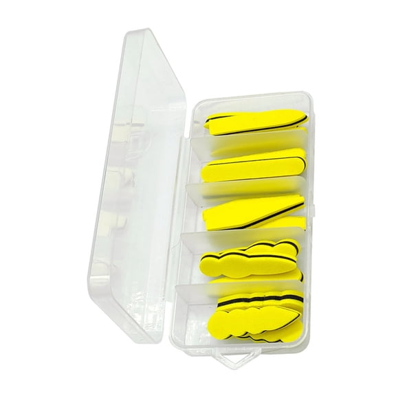 15pcs Terrestrial Fly Tying Parachutes Post Floating Foams Cylinders Fish Tackle for Dry Fly Tying Hoppers