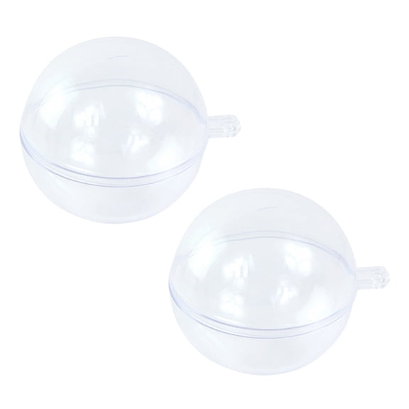 15pcs Transparent Macaron Storage Balls Plastic Candy Packing Boxes for Party Home Wedding Christmas Supplies 5cm