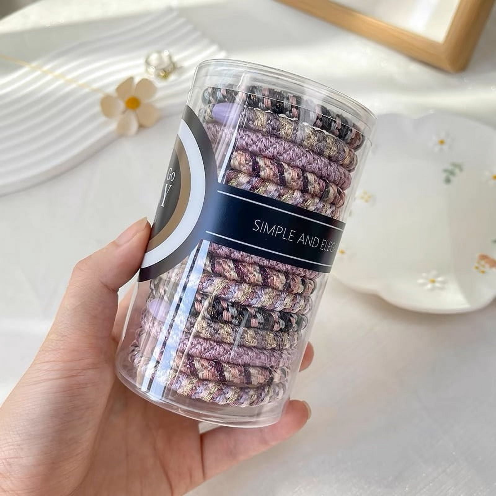 15pcs/box High Elastic Hair Rubber Bands For Women Black Hair Tie Girls Ponytail Holder Hair Rope Hairbands knekki haar elastiek
