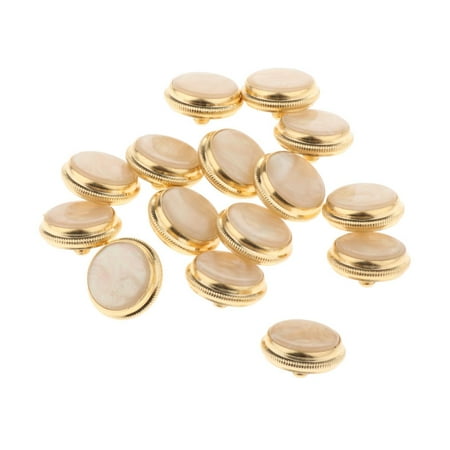15pcs trumpet type Finger Buttons Premium Musical Replacements 16mm
