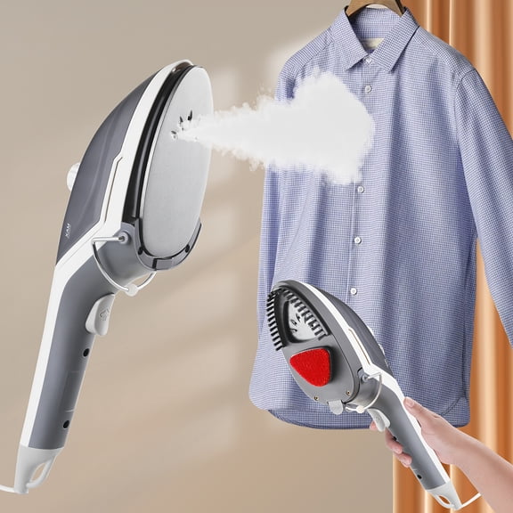 15s Fast Heat-Up Handheld Garment Steamer - 4 Steam Settings, 250ml Tank, Safe for All Fabrics, Xmas & New Year Gift