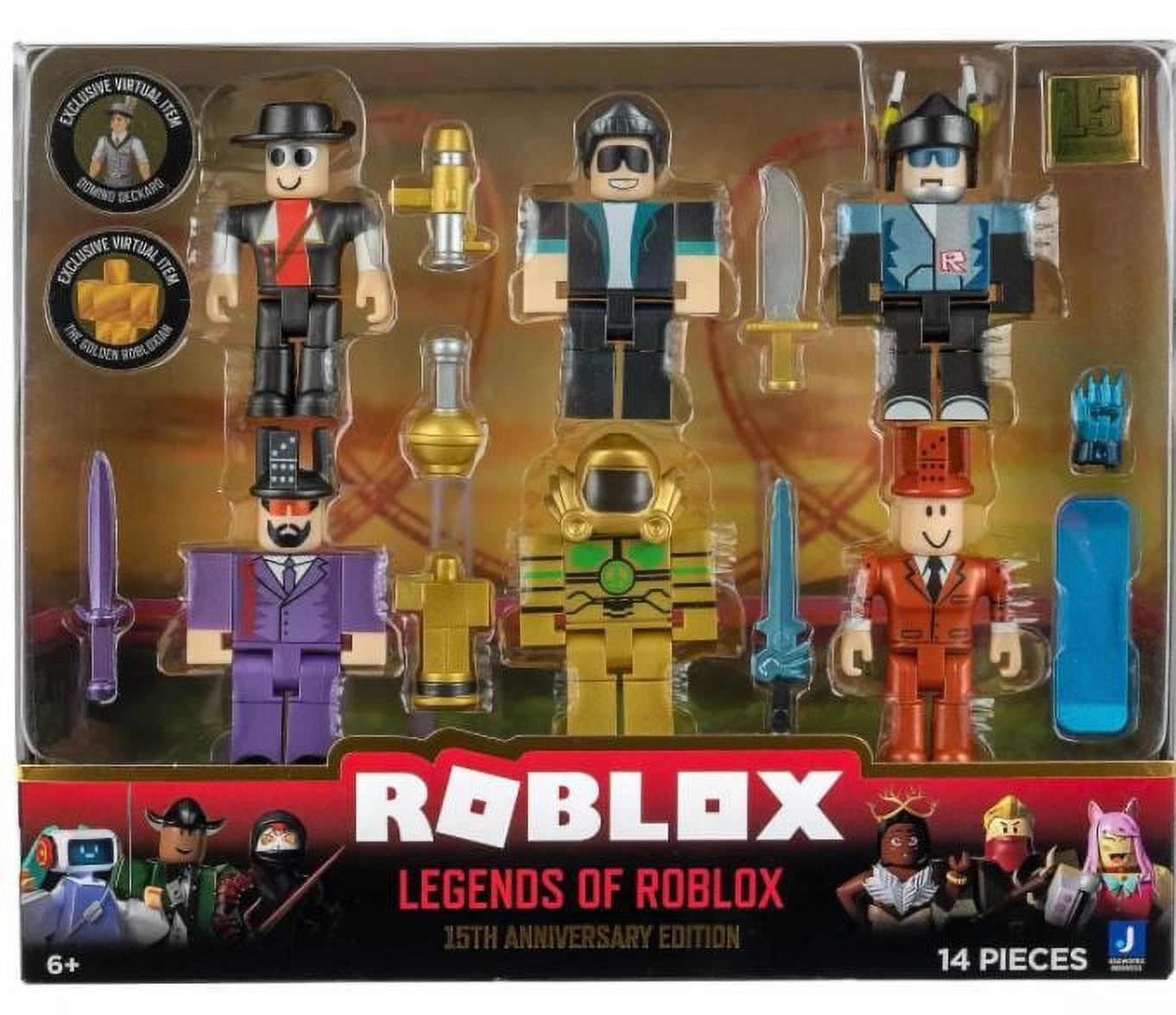 Roblox Action Collection - 3-inch 1 Figure Pack with Accessories - Styles  May Vary [Includes Exclusive Virtual Item] 