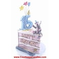 thumbnail image 1 of 15th Birthday Cake - Clayworks, 1 of 1