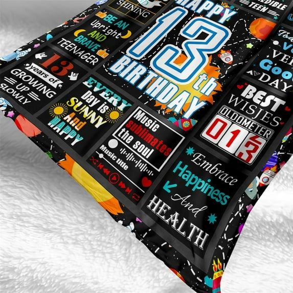 15th Birthday Gifts for Teen Girls Blanket 60"x50", 15 Year Old Girl Birthday Gift Ideas, Gifts for 15 Year Old Girls, Quinceanera Gifts, 15th Birthday Decorations for Girls Throw Blanket