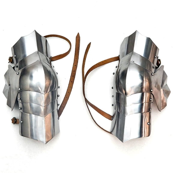 15th Century Archer Knee Cops Leg Protection - 18 Gauge Steel