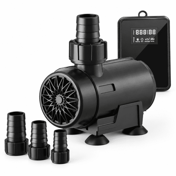 15w-100w Water Pump With Controller (up To 3430gph) Submersible/inline ...