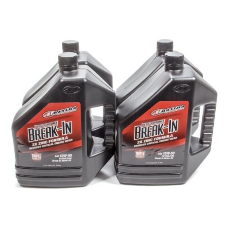 15w50 Break-In Oil Case 4x1 Gallon