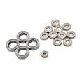 thumbnail image 1 of 15x RC Car Ball Bearing RC Car Parts Durable Strong Replacements Upgrade Parts for Wltoys 1:28 RC Crawler Car DIY Modification Accessories, 1 of 8