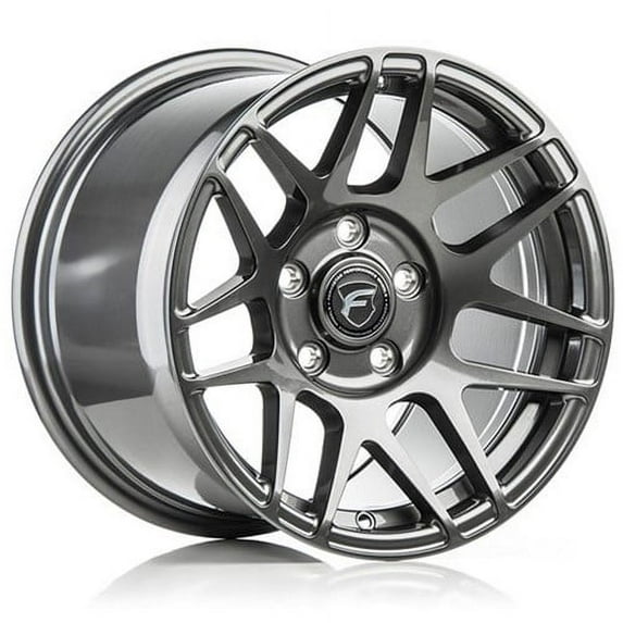15x10 Forgestar F373 F14 Drag Gloss Anthracite Wheel 5x4.75 (44mm)