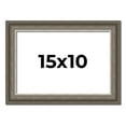 thumbnail image 1 of 15x10 Frame Brown Solid Wood Picture Frame | 1.75 Inch Moulding Width | Austin Frame Complete with, 1 of 8