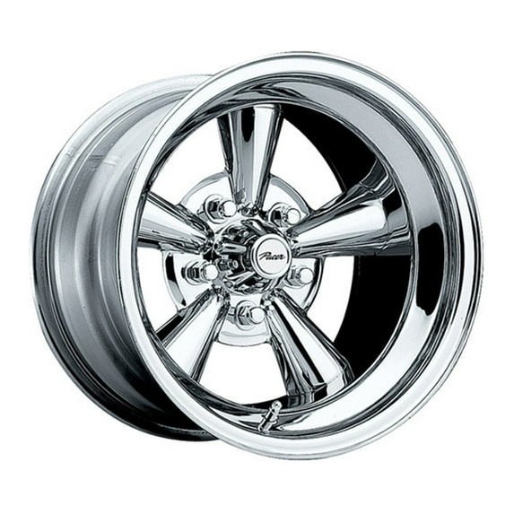 15x10 Pacer 177C Supreme Chrome Wheel 5x4.75 (-32mm)