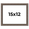 thumbnail image 1 of 15x12 Frame Silver Real Wood Picture Frame Width 1.25 Inches | Interior Frame Depth 0.5 Inches |, 1 of 8