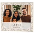 thumbnail image 1 of 15x12 Frame White Real Wood Picture Frame Width 1.5 inches | Interior Frame Depth 0.5 inches |, 1 of 8