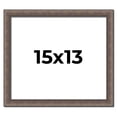 thumbnail image 1 of 15x13 Frame Silver Real Wood Picture Frame Width 1.25 Inches | Interior Frame Depth 0.5 Inches |, 1 of 8