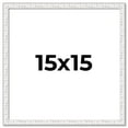 thumbnail image 1 of 15x15 Frame White Real Wood Picture Frame Width 0.75 inches | Interior Frame Depth 0.5 inches |, 1 of 8