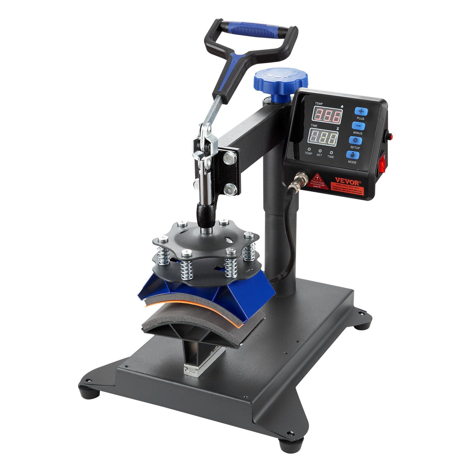 15x15 Inch 8-in-1 Heat Press Machine & Sublimation Press Combo with Multifunction Digital Display, Adjustable Pressure, and Accessories Kit