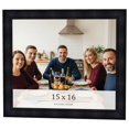 thumbnail image 1 of 15x16 Frame Black Passaggi Solid Wood Picture Frame Width 1.5 Inches | Interior Depth 0.5 Inches |, 1 of 8