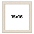 thumbnail image 1 of 15x16 Frame White Real Wood Picture Frame Width 1.75 inches | Interior Frame Depth 0.5 inches |, 1 of 8
