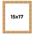 thumbnail image 1 of 15x17 Frame Gold Rustic Solid Wood Picture Frame | 1.25 Inch Wide Moulding | Rustique Gold, 1 of 8