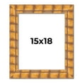 thumbnail image 1 of 15x18 Frame Beige Real Wood Picture Frame Width 3 inches | Interior Frame Depth 0.5 inches |, 1 of 8