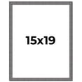 thumbnail image 1 of 15x19 Frame Blue Kingsley Pewter Solid Wood Picture Frame Width 0.75 Inches |Interior Depth 0.5, 1 of 8