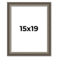 thumbnail image 1 of 15x19 Frame Brown Solid Wood Picture Frame | 1.75 Inch Moulding Width | Austin Frame Complete with, 1 of 8