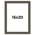 thumbnail image 1 of 15x20 Frame Black Bamboo Solid Wood Picture Frame Width 1.5 Inches | Interior Frame Depth 0.5, 1 of 8