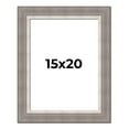 thumbnail image 1 of 15x20 Frame Grey Real Wood Picture Frame Width 2.75 Inches | Interior Frame Depth 0.5 Inches |, 1 of 8