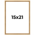 thumbnail image 1 of 15x21 Frame Beaded Gold Solid Wood Picture Frame | 0.75 Inches Moulding Width | Liscio Oro, 1 of 8