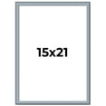 thumbnail image 1 of 15x21 Frame Rustic Sky Blue Solid Wood Picture Frame | 0.75 Inch Moulding Width |Includes UV, 1 of 8