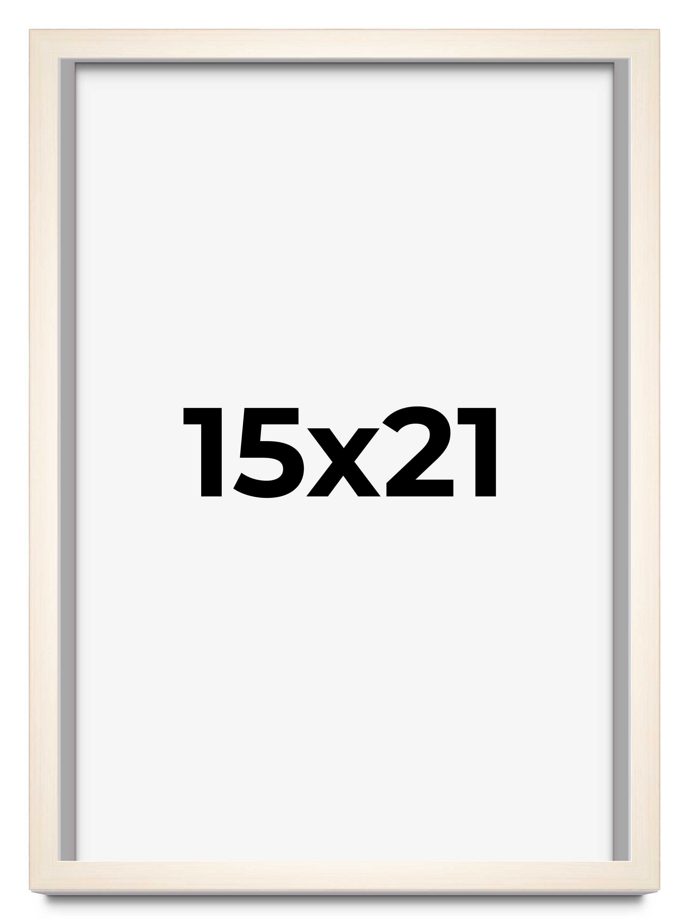 ASXBMIJO 15x21 Inch Solid Wood Picture Frame - Black Panoramic Photo/Poster Frame