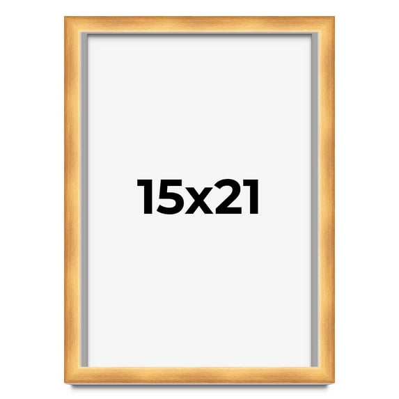 15x21 Shadow Box Bronze Cross-Brushed Display Frame | 1.625 Inches Deep Solid Wood | UV Resistant
