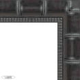thumbnail image 1 of 15x22 Black Wide Bamboo Picture Frame - UV Acrylic, Foam Board Backing, Hanging Hardware, 1 of 7