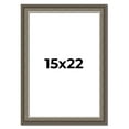 thumbnail image 1 of 15x22 Frame Brown Solid Wood Picture Frame | 1.75 Inch Moulding Width | Austin Frame Complete with, 1 of 8