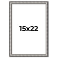 thumbnail image 1 of 15x22 Frame Silver Real Wood Picture Frame Width 1.125 Inches | Interior Frame Depth 0.5 Inches |, 1 of 8