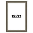 thumbnail image 1 of 15x23 Frame Brown Solid Wood Picture Frame | 1.75 Inch Moulding Width | Austin Frame Complete with, 1 of 8