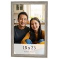 thumbnail image 1 of 15x23 Frame Grey Solid Wood Picture Frame Width 1 Inches | Interior Frame Depth 0.5 Inches |, 1 of 8