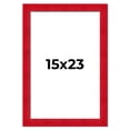 thumbnail image 1 of 15x23 Frame Red Burl Solid Wood Picture Frame Width 1.75 Inches | Interior Frame Depth 0.5 Inches |, 1 of 8