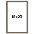 thumbnail image 1 of 15x23 Frame Silver Real Wood Picture Frame Width 1.25 Inches | Interior Frame Depth 0.5 Inches |, 1 of 8