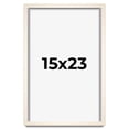 thumbnail image 1 of 15x23 Frame White Wheat Solid Wood Picture Frame | Moulding Width 0.75 Inches | Interior Depth 0.5, 1 of 8