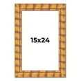 thumbnail image 1 of 15x24 Frame Beige Real Wood Picture Frame Width 3 inches | Interior Frame Depth 0.5 inches |, 1 of 8