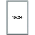 thumbnail image 1 of 15x24 Frame Rustic Sky Blue Solid Wood Picture Frame | 0.75 Inch Moulding Width |Includes UV, 1 of 8