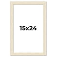 thumbnail image 1 of 15x24 Frame White Real Wood Picture Frame Width 1.5 inches | Interior Frame Depth 0.5 inches | Barn, 1 of 8
