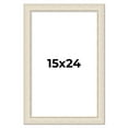 thumbnail image 1 of 15x24 Frame White Real Wood Picture Frame Width 1.75 inches | Interior Frame Depth 0.5 inches |, 1 of 8