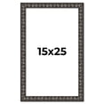 thumbnail image 1 of 15x25 Frame Black-Brown Medieval Solid Wood Picture Frame | 1.5 Inch Moulding Width | Gotham, 1 of 8