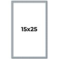 thumbnail image 1 of 15x25 Frame Blue Scuffed Farm Board Solid Wood Picture Frame Width 0.75 Inches | Interior Depth 0.5, 1 of 8