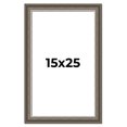 thumbnail image 1 of 15x25 Frame Brown Solid Wood Picture Frame | 1.75 Inch Moulding Width | Austin Frame Complete with, 1 of 8