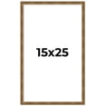 thumbnail image 1 of 15x25 Frame Gold Kingsley Distressed Solid Wood Picture Frame Width 0.75 Inches | Interior Frame, 1 of 8